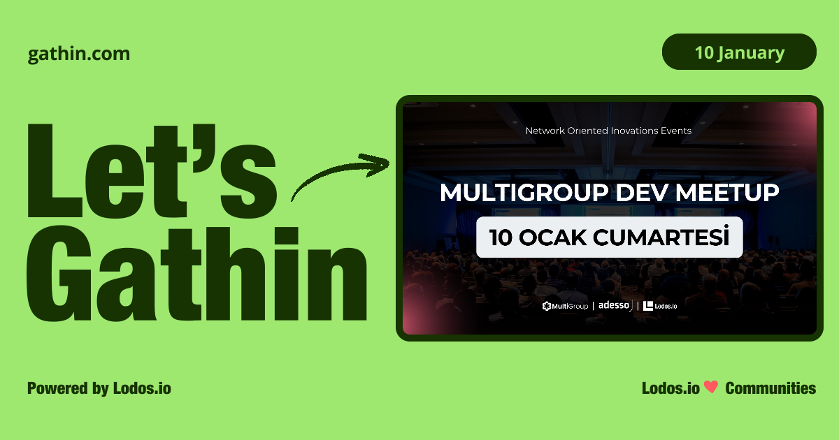 MultiGroup Developer Meetup 2026 | Gathin